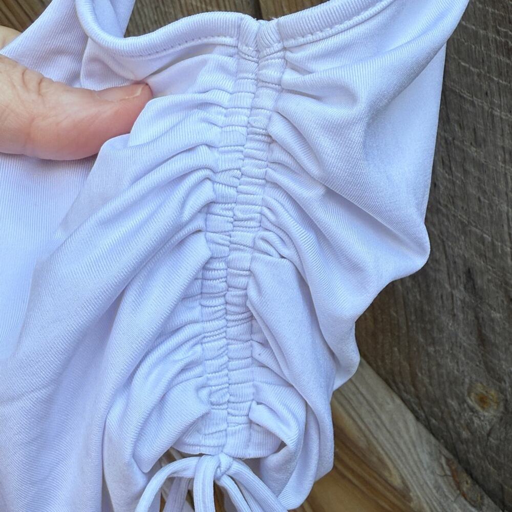 Oh Polly Swim Top White XS - Picture 3 of 4